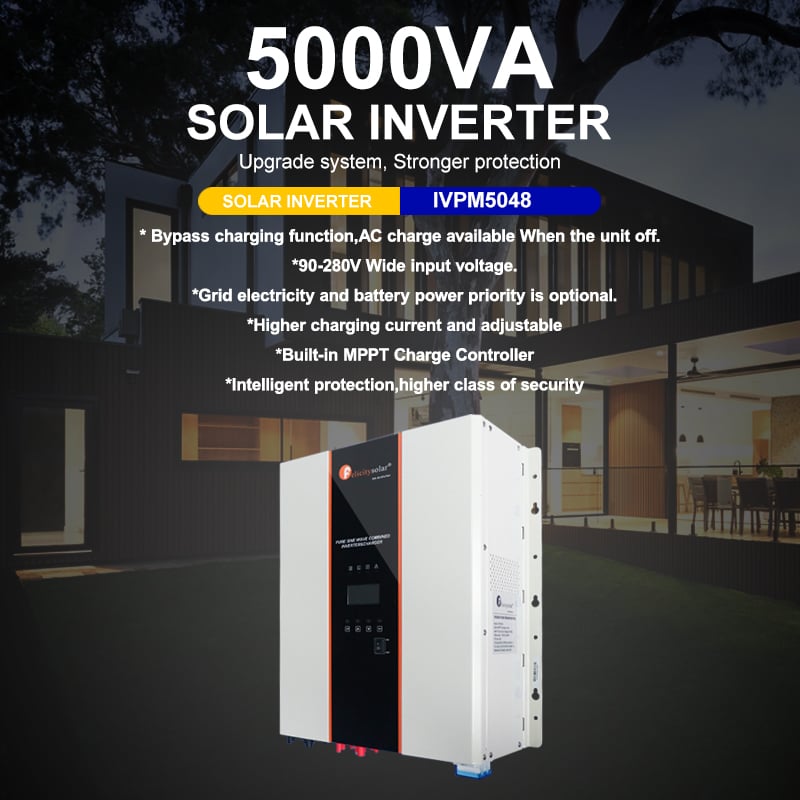 Off-grid Low-Fregueney Solar inverter IVPM SeriesAC-220V